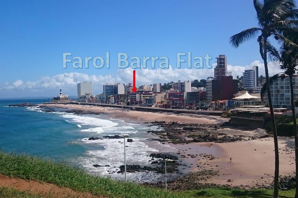 סלבאדור Apartamento Temporada Farol Barra Flat מראה חיצוני תמונה